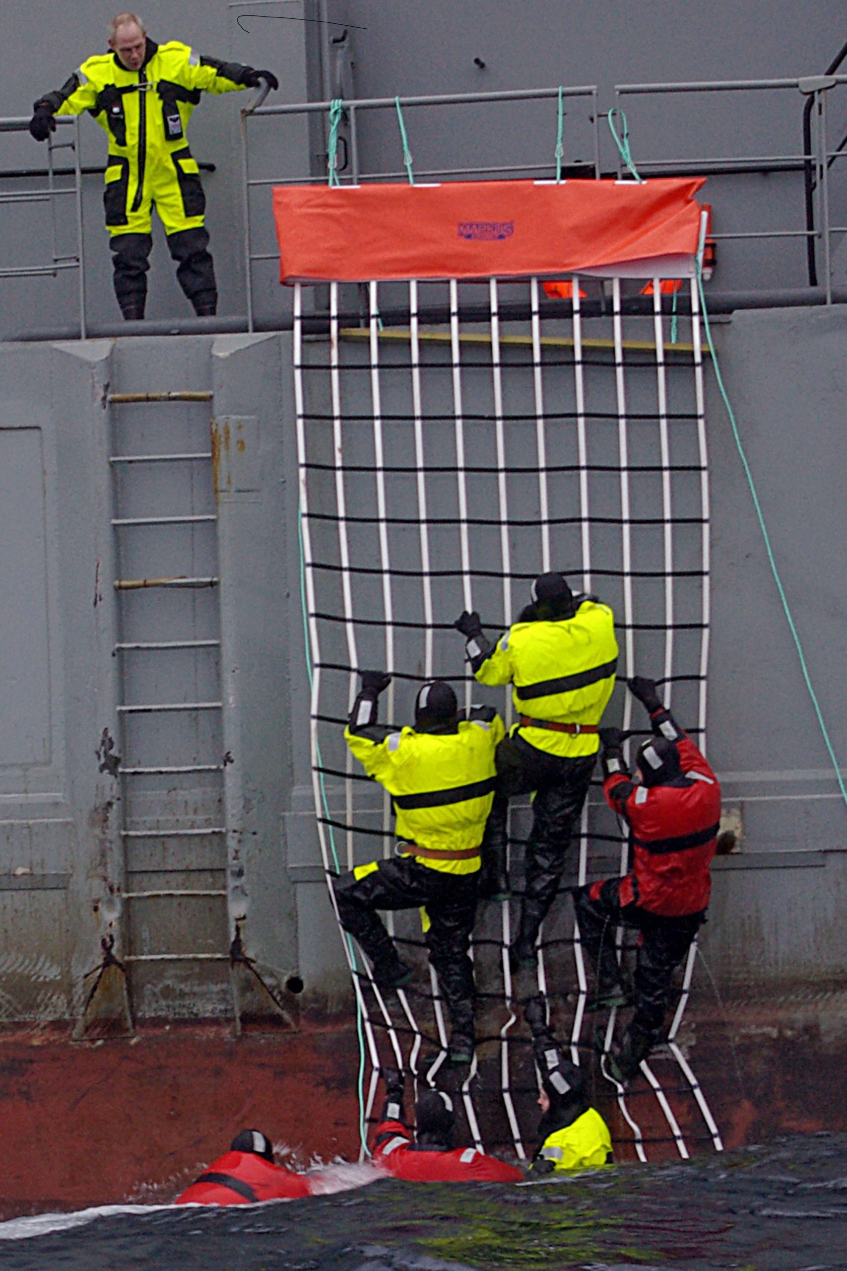 Markus MOB Scramble Nets - Marine Rescue Technologies